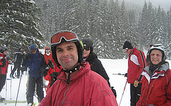 Snap - Consulting MitarbeiterInnen beim Skifahren