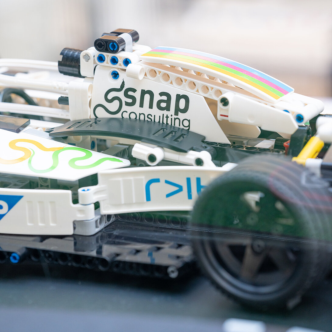 Rennauto von snap Consulting