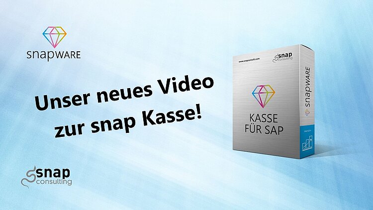 Titelbild vom neuen snap Kassen Video-Beitrag