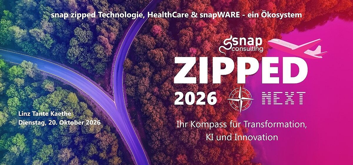 Titelbild der snap zipped next Veranstaltung