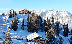 Landschaftsaufnahme vom Snap - Consulting Skitag am Semmering 