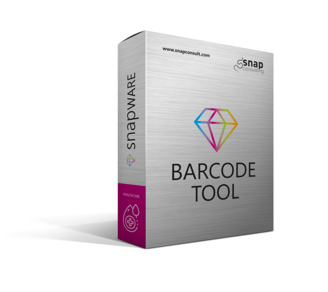 Eine Produktbox von unserer snapWARE "Barcode Tool"