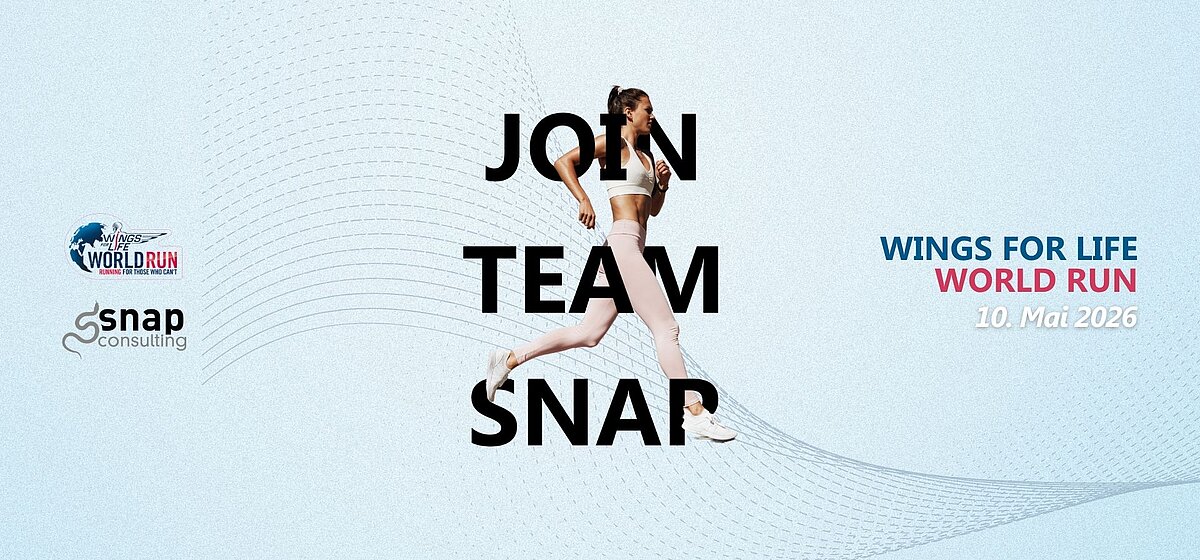 Wings for Life join Team snap