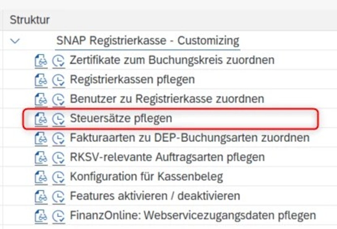 Beschreibungsbild "Steuersätze pflegen"