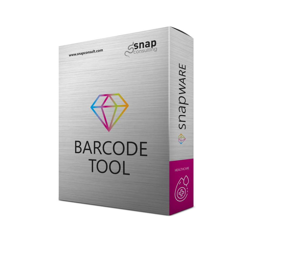 Eine Produktbox von unserer snapWARE "Barcode Tool"