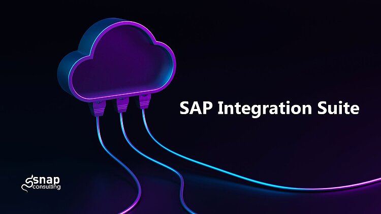 Eine digitiale Wolke auf schwarzem Hintergrund, Kabel sind an die Wolke angesteckt.