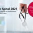 Eine Person mit Stethoskop in der Hand, daneben die Überschrift "Forum Spital 2025 - Einkauf und Logistik im Krankenhaus - 17.-18. September in Wien". In einem großen roten Kreis rechts oben steht "20% Rabatt* für alle Kontakte von snap consulting Gmbh". Das Sternchen verweist auf "*Vermerken Sie “SNAP CONSULTING” bei Ihrer Anmeldung. Gilt nicht für bereits getätigte Buchungen."