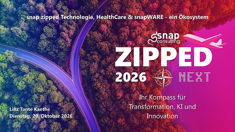 Titelbild der snap zipped next Veranstaltung